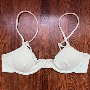 SHEIN mint green bikini top